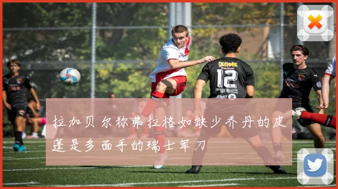 拉加贝尔称弗拉格如缺少乔丹的皮蓬是多面手的瑞士军刀